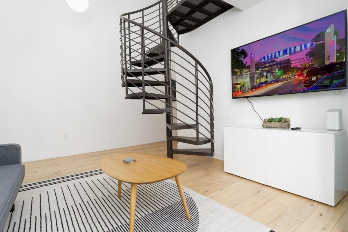 Bright And Trendy 2-Story Bankers Hill Condo San Diego Kültér fotó